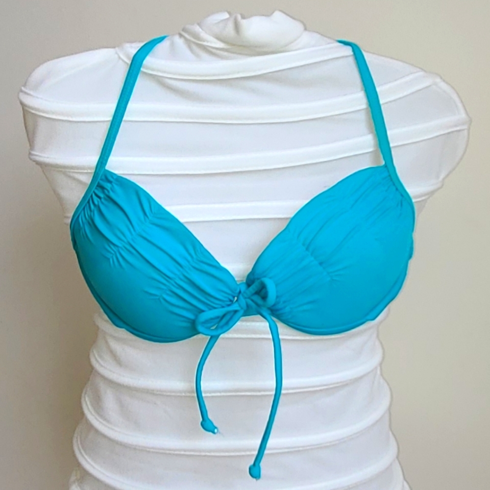 Turquoise Bikini Top